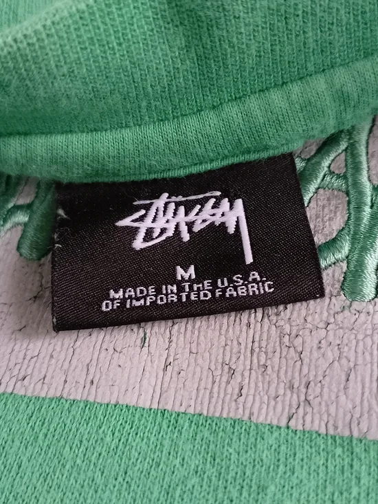 Stussy Men's Green Crewneck Sweatshirt UNISEX - Picture 7 of 11